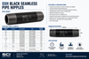 FIG 9327 XXH black seamless pipe nipples specifications, sizes and application guide