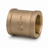 Bronze Class 150 threaded coupling with female NPT connections on both ends.