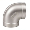 304 Stainless Steel 150# 90° Threaded Elbow - SP112