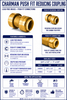 Charman Push Fit Reducing Coupling - Spec Sheet