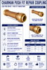 Charman Push Fit Repair Coupling - Spec Sheet