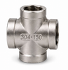 304 Stainless Steel 150# Threaded Cross - SP114