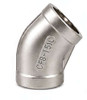 316 Stainless Steel 150# Threaded 45 Degree Elbow - SP112