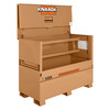KNAACK 89-KL STORAGEMASTER Piano Box with 47.8 Cu Ft Capacity, Full-Width Shelves and WATCHMAN IV Lock System