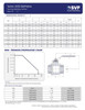 Stainless Steel Two-Piece Ball Valve Data Sheet