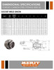 3000# Forged Steel Socket Weld Union Dimensions