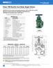 Nibco F-838-31 Angle Globe Data Sheet