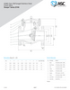 Sharpe Series 25116 Stainless Steel Flanged Swing Check