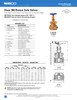 Nibco T-176-A NRS Bronze Gate Valve Data Sheet