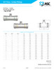 SCI® Press - Carbon Female Thread Adapter Reducing Tee SP728R Data Sheet