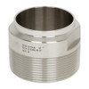 Stainless Steel Sanitary Weld x Male NPT Adapter #7719WB4