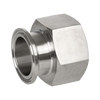 Stainless Steel Clamp End Female Adapter