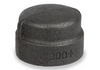 300# Black Malleable Cap