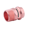 SCI Press Copper MPT Male Adapter