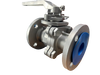 Teton Products Stainless Steel Full Port Flanged Ball Valve