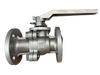 Teton Products Stainless Steel Full Port Flanged Ball Valve