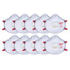 Milwaukee 48-73-4004 10pk N95 Valved Respirator with Gasket