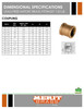 125# Lead Free Brass Coupling Dimensions