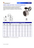 Shurjoint SJ-400-W Stainless Steel Butterfly Valve with Gear Operator Data Sheet