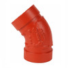 Grooved 22.5 Degree Elbow