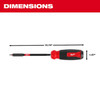 Milwaukee 48-22-2915 14-in-1 Multi-Bit Screwdriver W/ SHOCKWAVE Impact Duty Bits