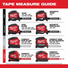 Milwaukee 48-22-6816 16 Ft Compact Nylon Bond Blade Protection Auto Lock Tape