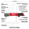 Milwaukee 2564-20 M12 FUEL 3/8" Right Angle Impact Wrench w/Friction Ring (Bare Tool)