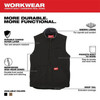 Milwaukee 801B-L Heavy Duty Sherpa-Lined Vest - Black L