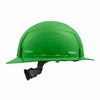 Milwaukee 48-73-1127 Green Full Brim Hard Hat with 6PT Ratcheting Suspension  Type 1 Class E