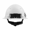 Milwaukee 48-73-1221 White Full Brim Vented Hard Hat with 6PT Ratcheting Suspension  Type 1 Class C