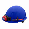 Milwaukee 48-73-1104 Blue Front Brim Hard Hat with 4PT Ratcheting Suspension  Type 1 Class E