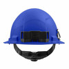 Milwaukee 48-73-1105 Blue Full Brim Hard Hat with 4PT Ratcheting Suspension  Type 1 Class E