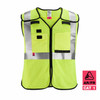 Milwaukee 48-73-5213 AR/FR Cat 1 Class 2 Breakaway High Visibility Yellow Mesh Safety Vest - 2XL/3XL