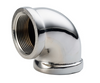 Leaded Import Chrome Plated Reducing 90° Elbow