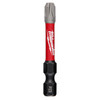 Milwaukee 48-32-4833 SHOCKWAVE 2 in. Power Bits PZ3 (3-Piece)