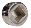 Leaded Import Chrome Plated Square Head Countersunk Plug