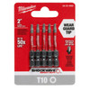 Milwaukee 48-32-4682 Shockwave 2" T10 5PK