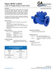 Figure 340-W "Ludlow" Lever & Weight Swing Check Valve Cut Sheet