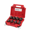 Milwaukee 49-66-7019 8PCSHOCKWAVE Impact Duty 3/4" Drive Metric Standard 6 Point Socket Set