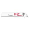 Milwaukee 48-00-5782 6" x 14TPI Super Sawzall Demolition Blade 5-Pack