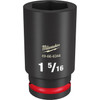Milwaukee 49-66-6344 SHOCKWAVE Impact Duty 3/4"Drive 1-5/16" Deep 6 Point Socket