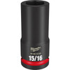 Milwaukee 49-66-6338 SHOCKWAVE Impact Duty 3/4"Drive 15/16" Deep 6 Point Socket