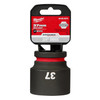 Milwaukee 49-66-6375 SHOCKWAVE Impact Duty 3/4"Drive 37MM Standard 6 Point Socket