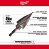Milwaukee 48-89-9257 SHOCKWAVE Impact Duty Step Bit Electrician Set (#1, #4, #9)