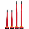Milwaukee 48-22-2219 4pc 1000V Insulated Slim Tip Screwdriver Set