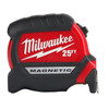 Milwaukee 48-22-0325G 25' Compact Wide Blade Magnetic Tape 2-Pack