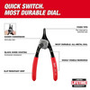 Milwaukee 48-22-6537 .070" Convertible Snap Ring Pliers - 45 Degree