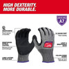 Milwaukee 48-73-7012B 12 Pair Cut Level 7 High-Dexterity Nitrile Dipped Gloves - L