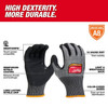 Milwaukee 48-73-7022B 12 Pair Cut Level 8 High-Dexterity Nitrile Dipped Gloves - L