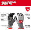 Milwaukee 48-73-8751 Cut Level 5 High Dexterity Polyurethane Dipped Gloves - M